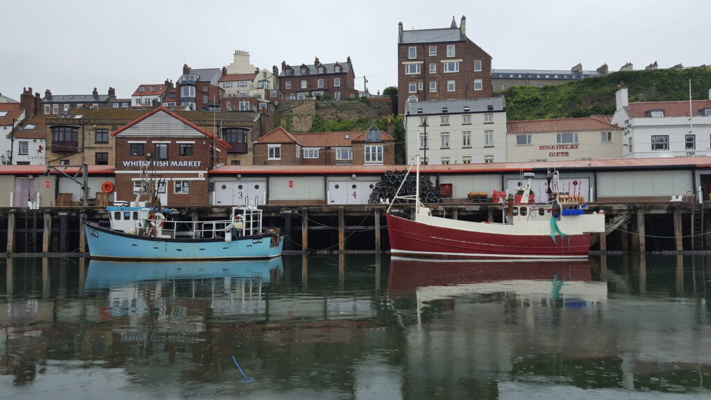 Shellfish fishing boats